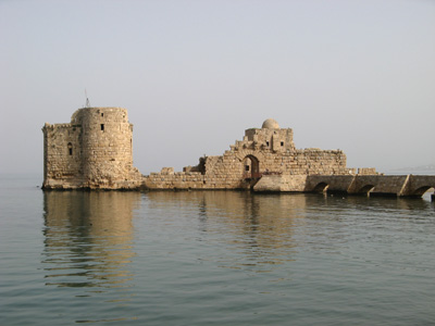 Sidon Sea Castle, Lebanon 2010