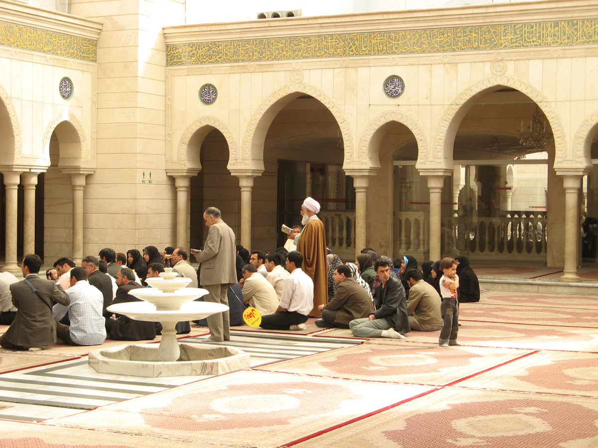 Damascus, Sayyida Ruqayya Mosque Iranian (?) Pilgrims