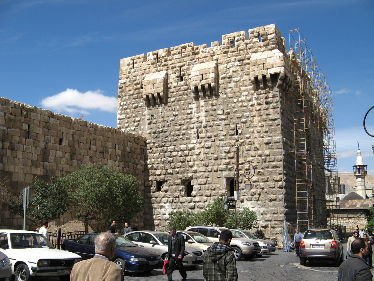 Damascus, "Restored" Damascus Citadel