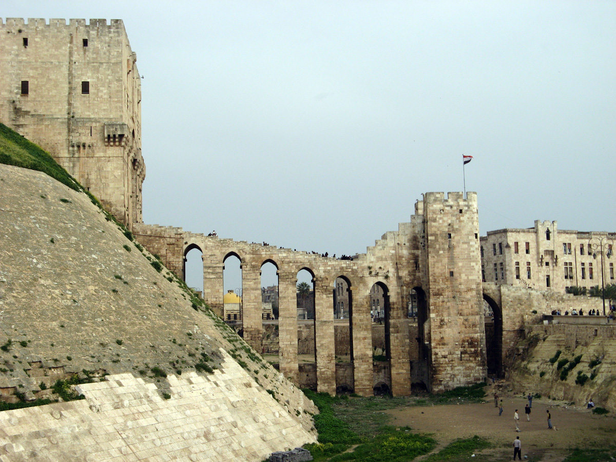 Aleppo, Citadel Entrance Bridge
