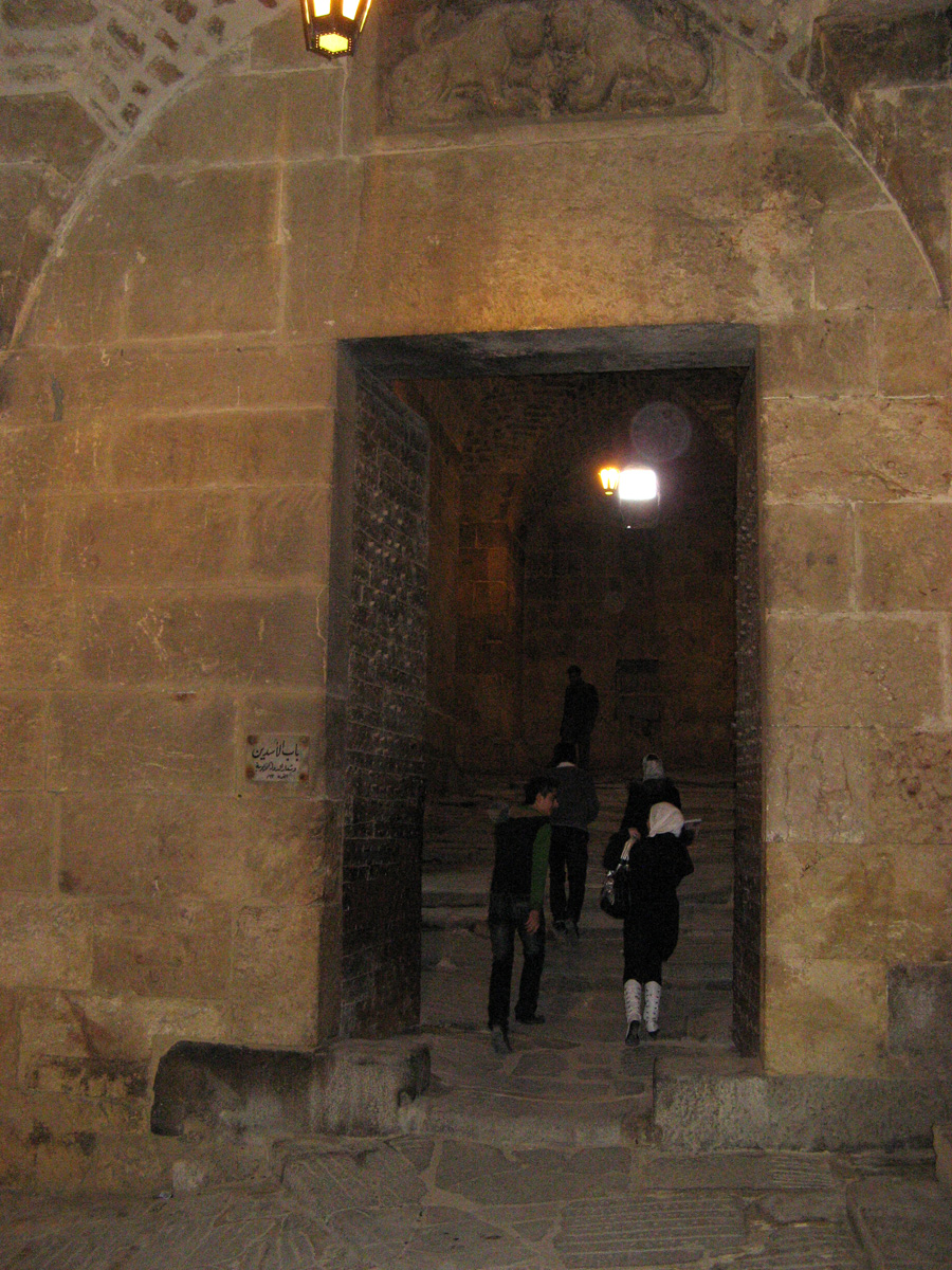 Aleppo, Citadel Entrance (III) Part of a series of six 90� turns.