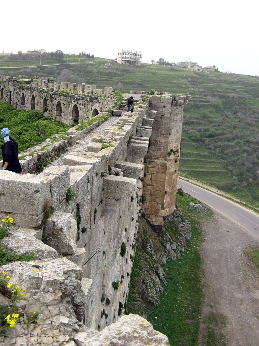 Krak de Chevaliers, Outer Wall