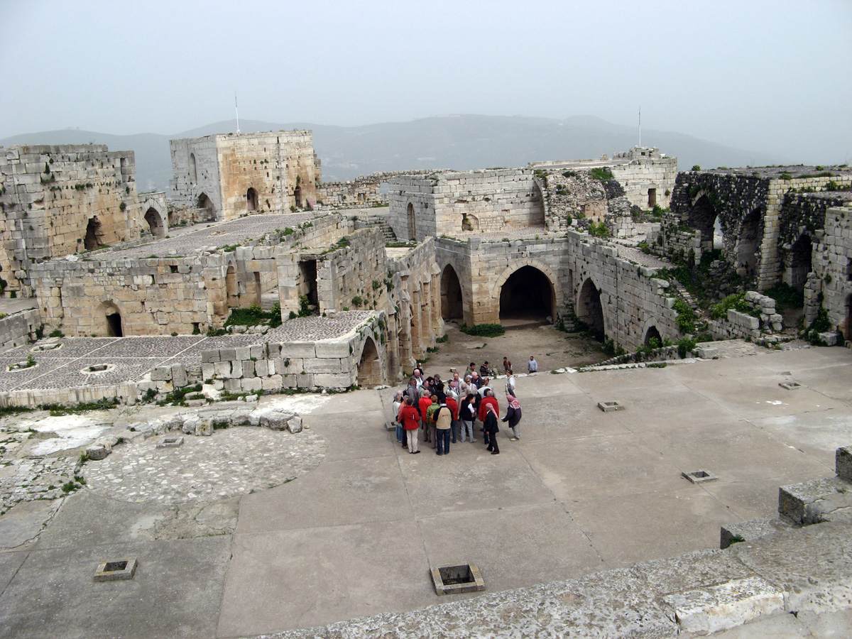 Krak de Chevaliers, Interior