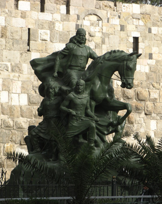 Saladin Statue, Damascus, Syria 2010