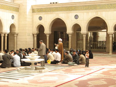 Sayyida Ruqayya Mosque Iranian (?) Pilgrims, Damascus, Syria 2010