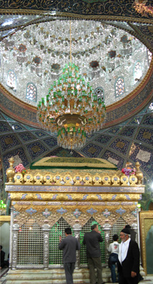 Tomb-shrine of Sayyida Ruqayya (A grand-daughter of Ali.), Damascus, Syria 2010