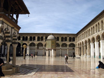 Umayyad Mosque Corurtyard, Damascus, Syria 2010