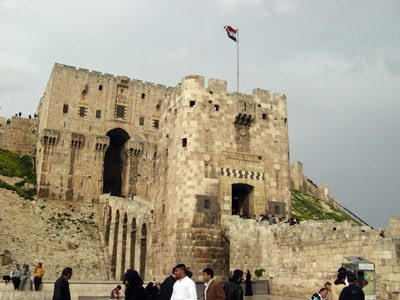 Citadel Entrance (I), Aleppo, Syria 2010