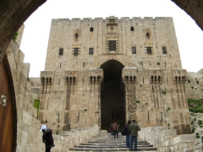 Citadel Entrance (II), Aleppo, Syria 2010