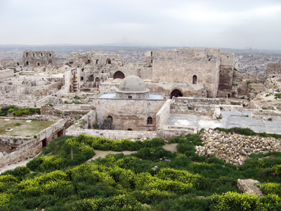 Citadel interior, Aleppo, Syria 2010