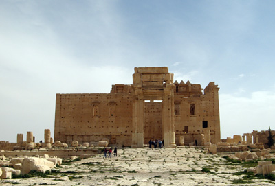 Temple of Bel (32 AD) Inner Cella, Palmyra, Syria 2010