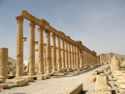 Colonnades, Palmyra, Syria 2010
