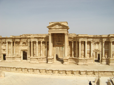 Theater interior, Palmyra, Syria 2010