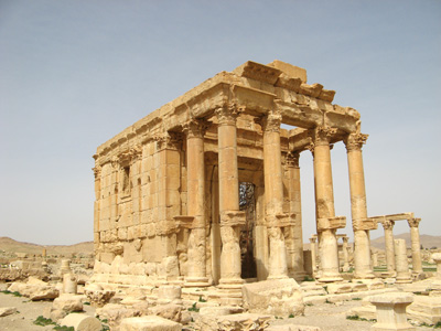 Temple of Baal Shamin (17 AD), Palmyra, Syria 2010