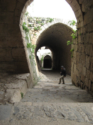 Entrance Passage: for Horsemen, Krak de Chevaliers, Syria 2010