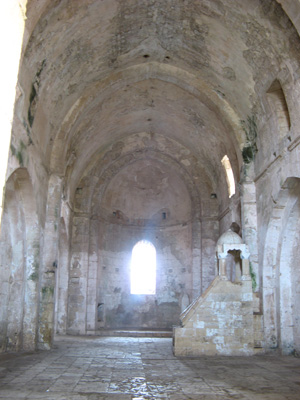 Inner Hall, Krak de Chevaliers, Syria 2010