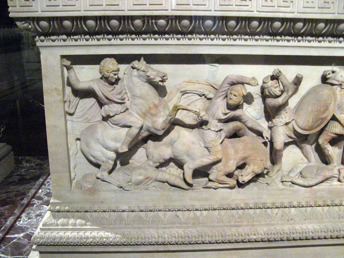 Istanbul, Alexander Sarcophagus: Detail
