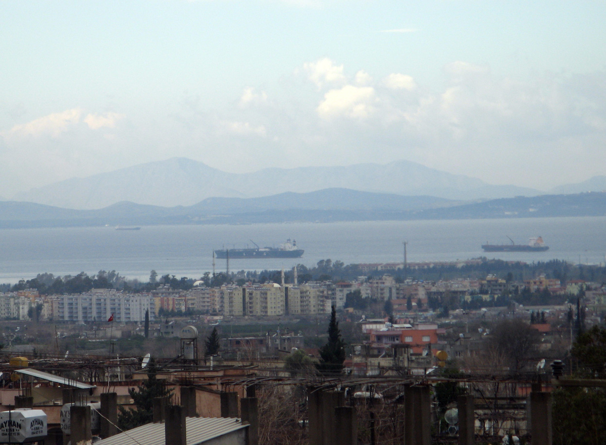 Adana, Mediterranean near Iskenderun