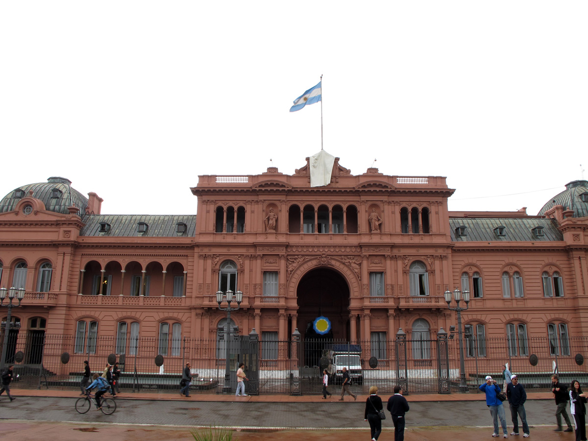Buenos Aires, Casa Rosada Presidential offices.