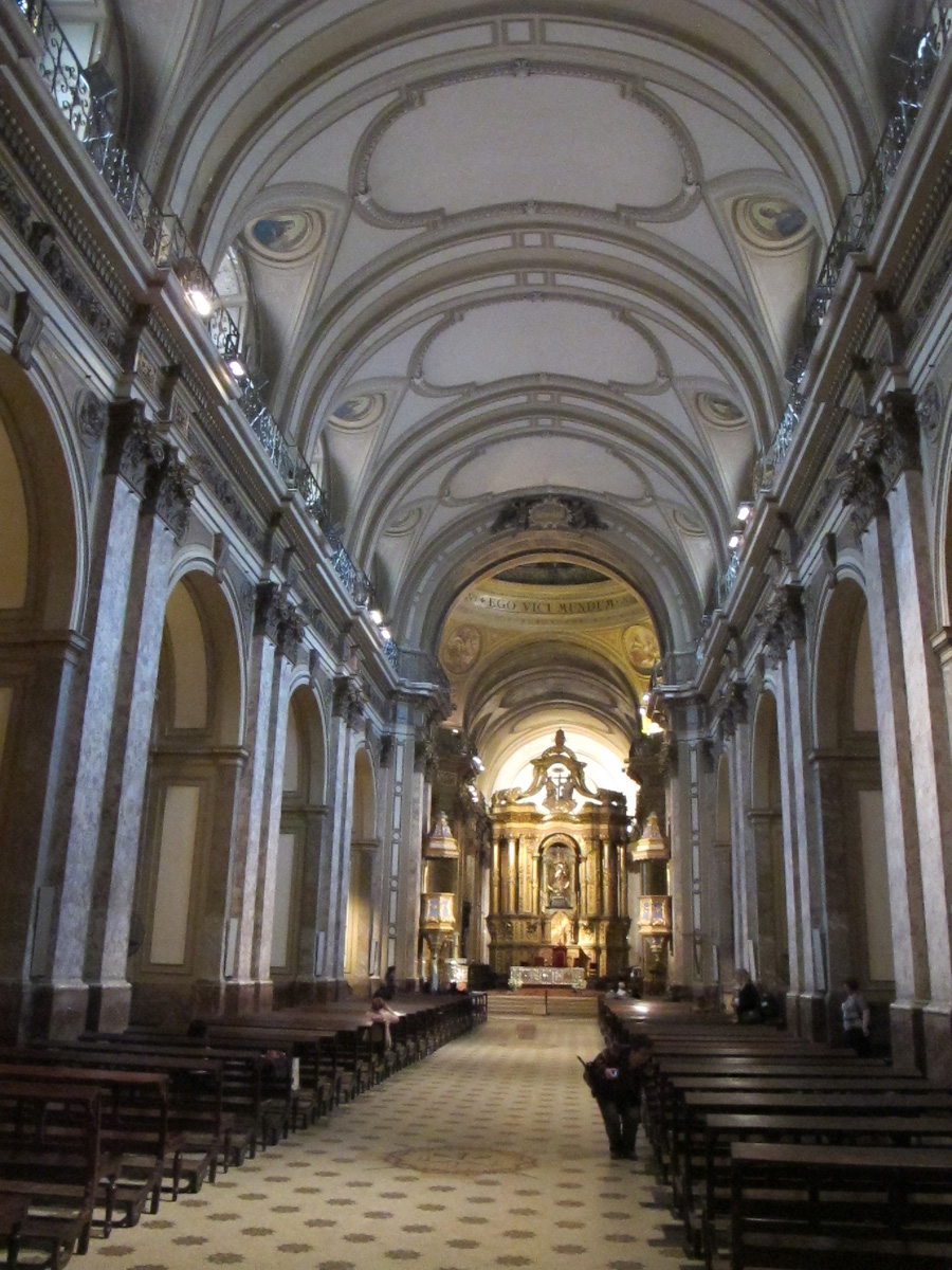 Buenos Aires, Cathedral Interior