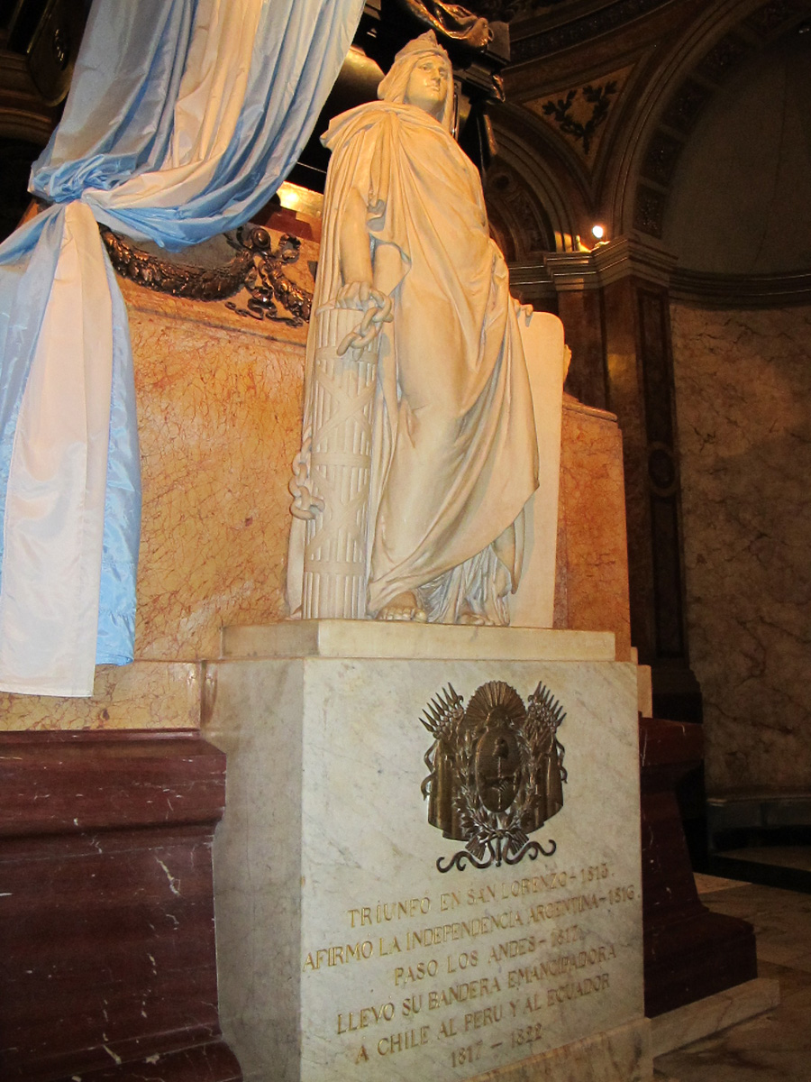 Buenos Aires, Tomb of San Martin