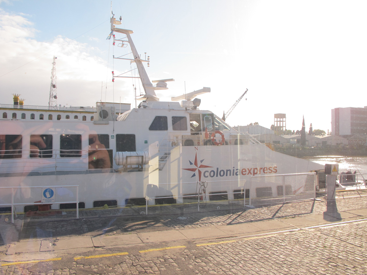 Rio de la Plata, Colonia Express Ferry at B.A.
