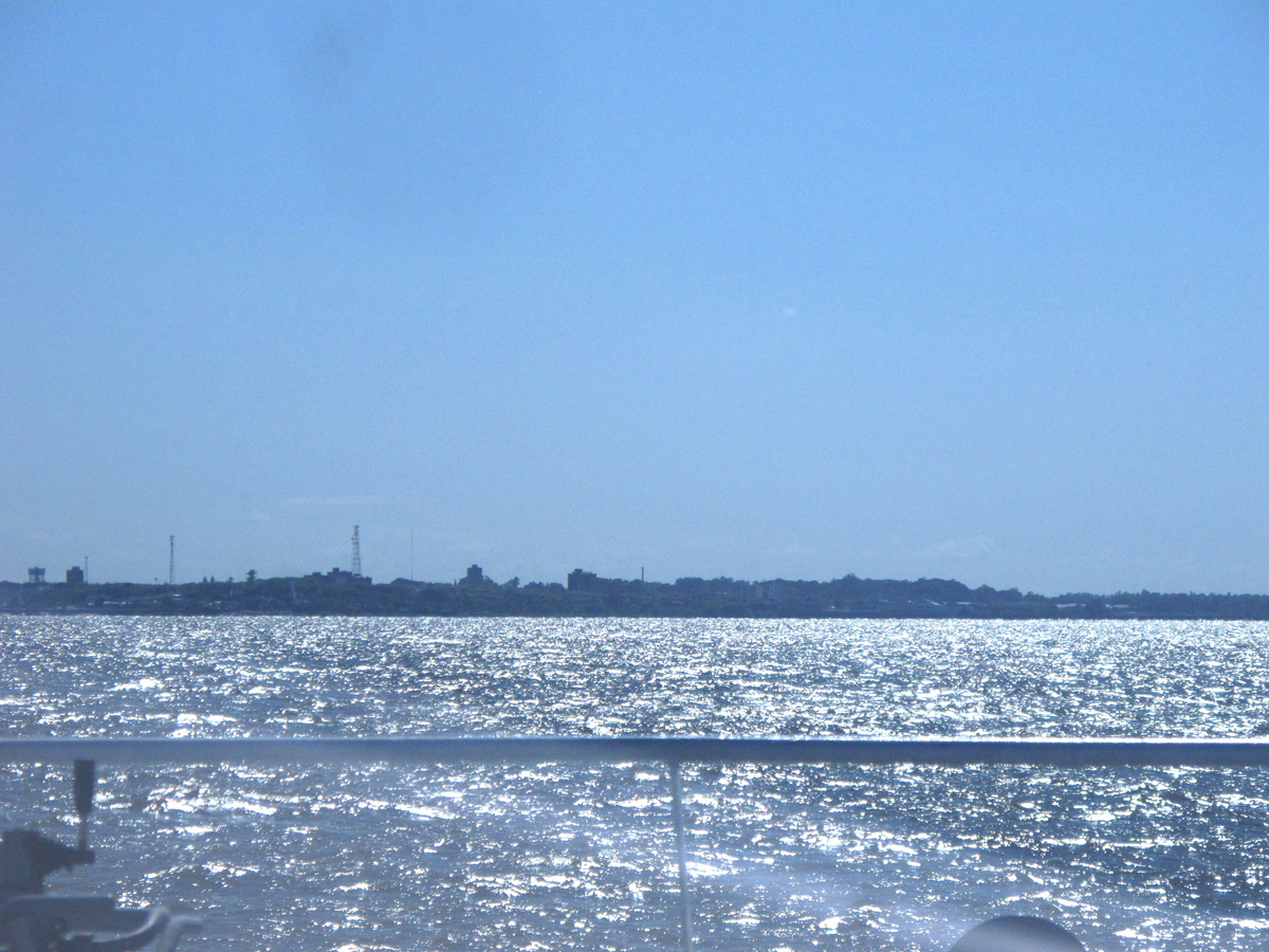 Rio de la Plata, Approaching Colonia