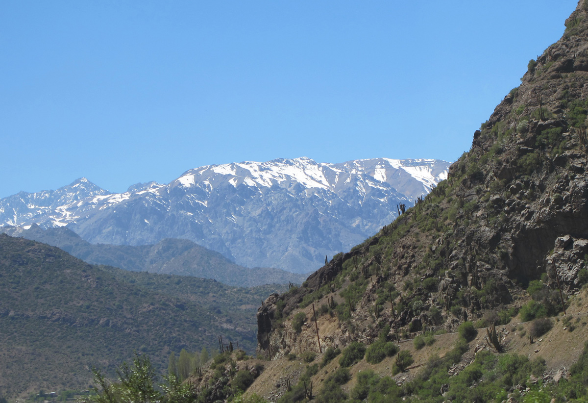Andes, 42 miles North ofSantiago