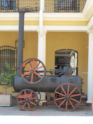 National Museum: Early Locomotive, Santiago, Chile 2010