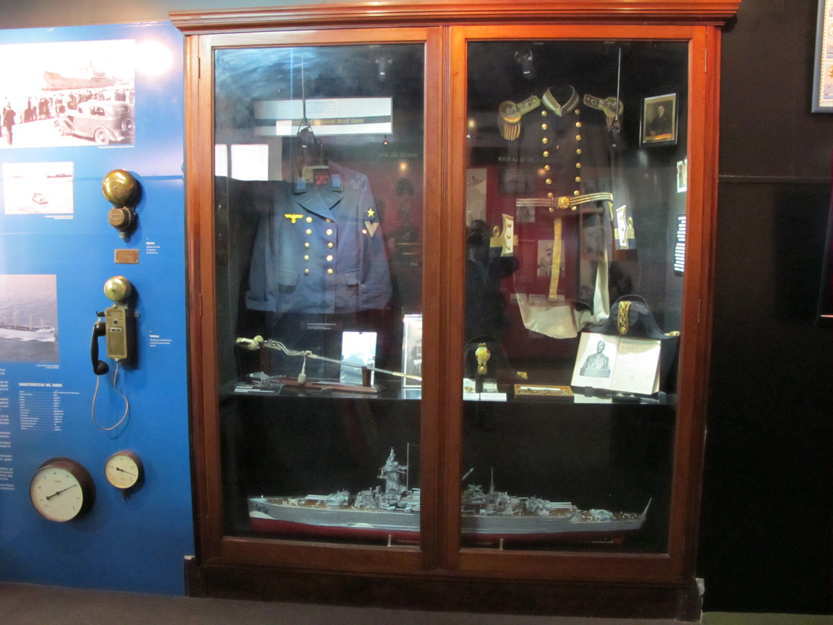 Montevideo, Graf Spee relics
