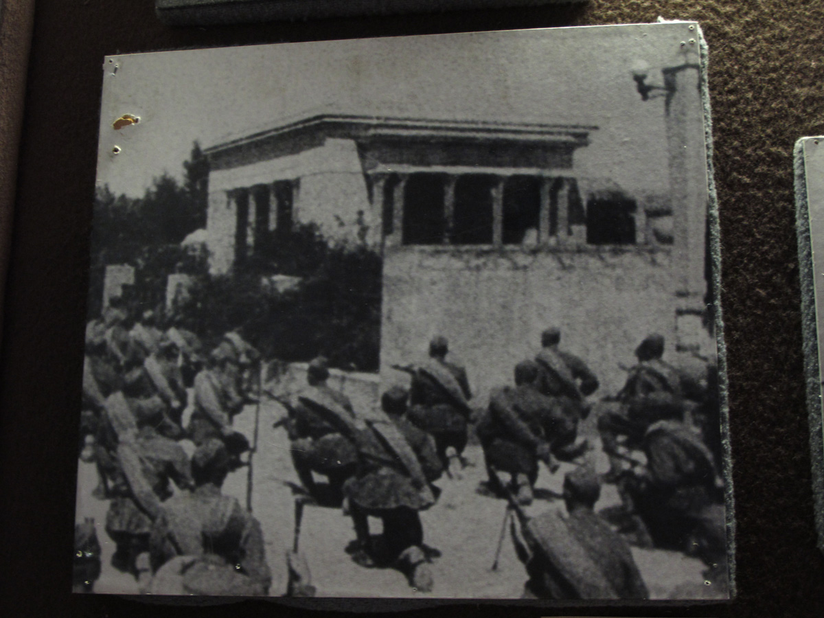 Gori, WWII troops at Gori (?)