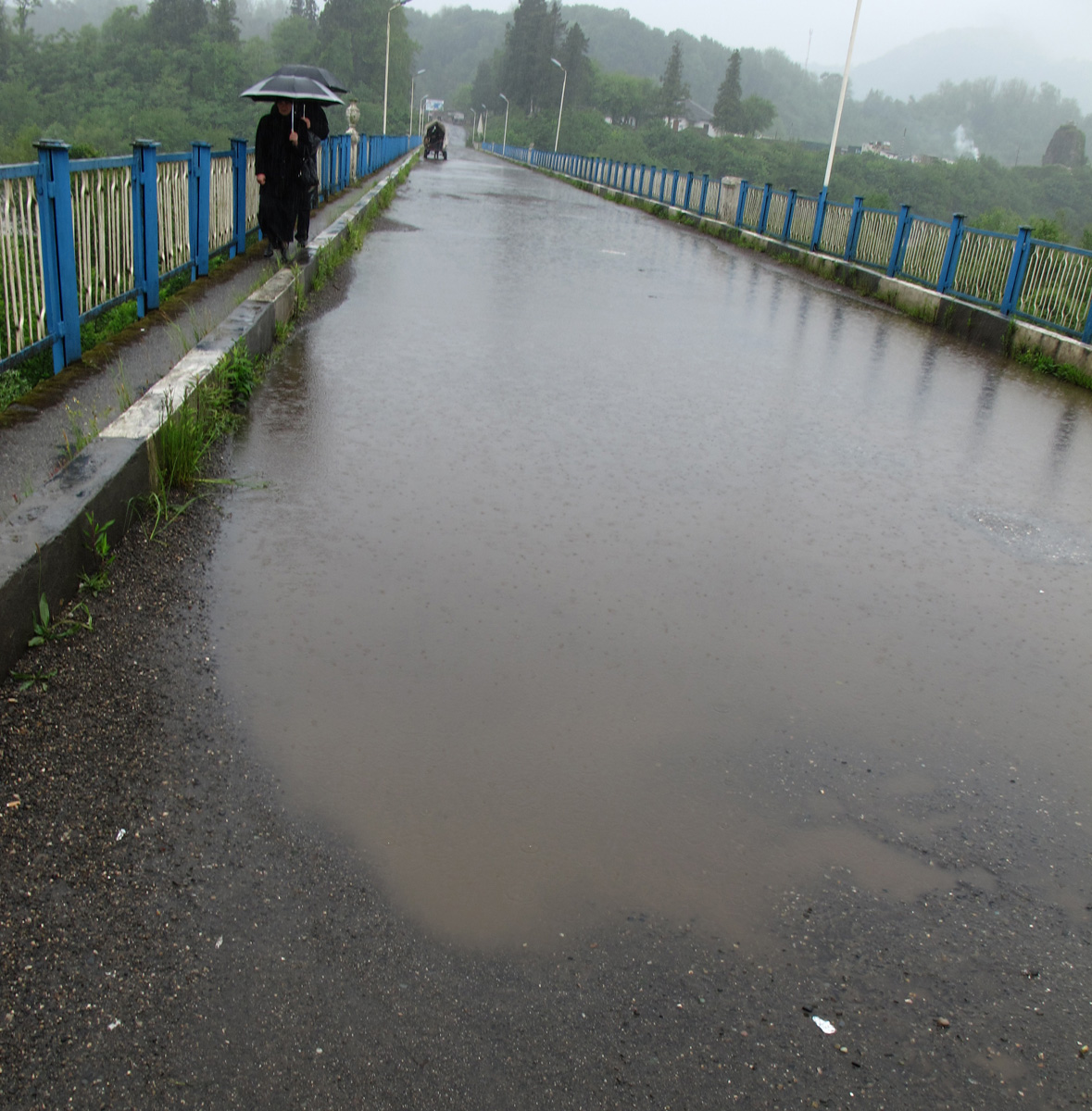 Zugdidi/Border, Wretched border bridge
