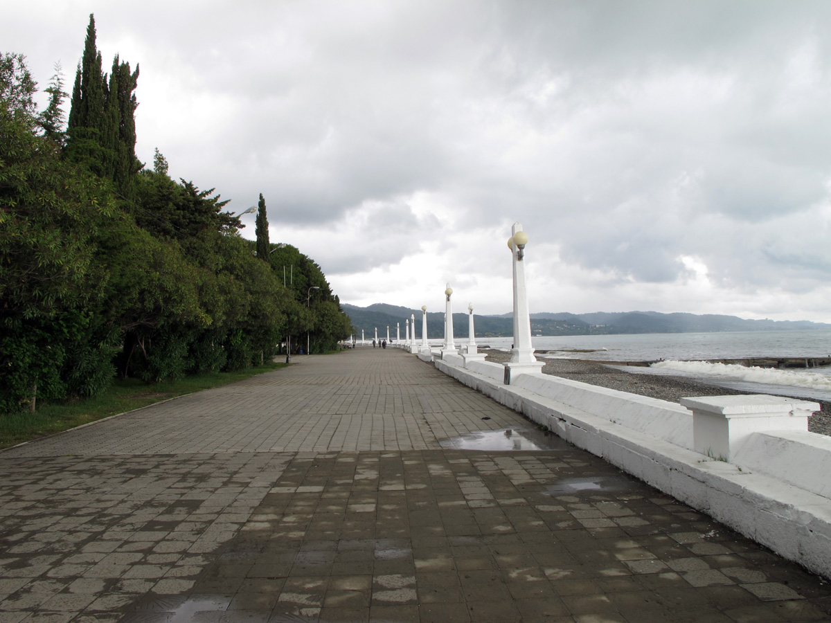 Sukhumi, Black Sea Promenade