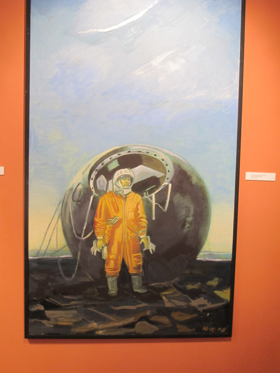 Moscow, Idealized Gagarin landing