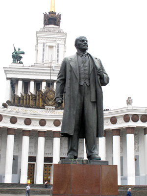 Lenin at VDNKh, Moscow, Russia May 2010