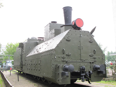 Armoured Locomotive, Moscow, Russia May 2010