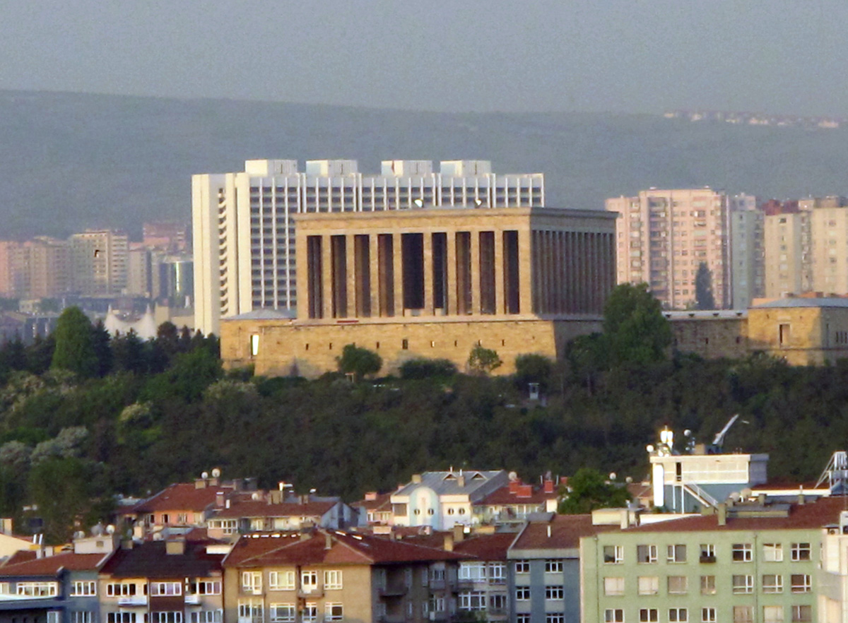 Ankara, Anitkabir from Radisson