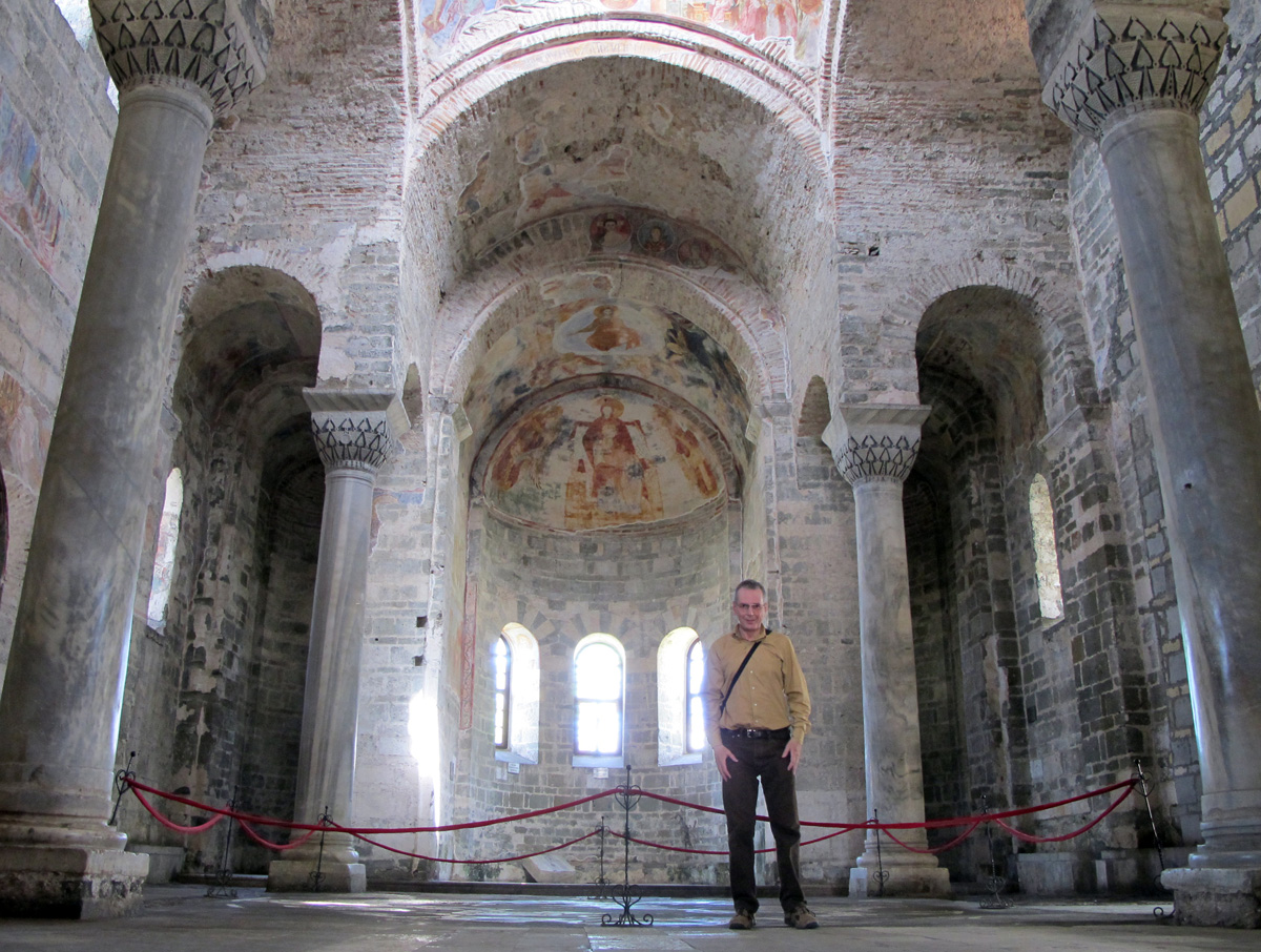 Trabzon, Scotsman at Hagia Sophia