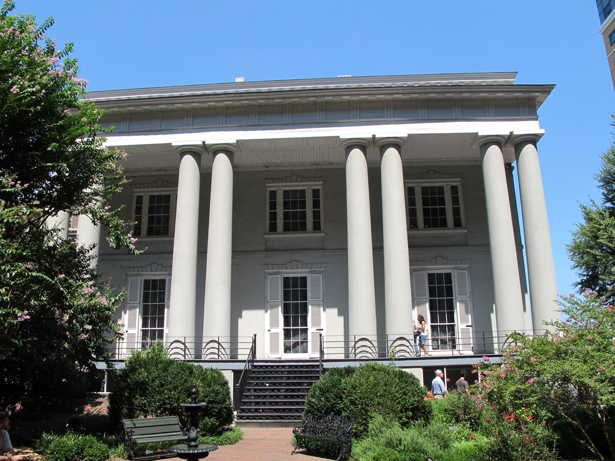 Richmond, Confederate White House Grand rear, for garden receptions.