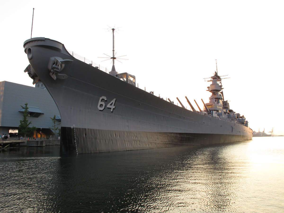 Norfolk, VA, Battleship Wisconsin