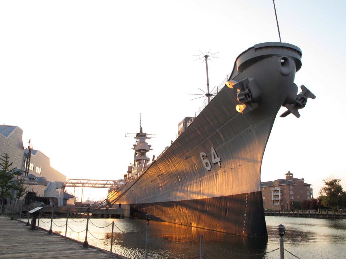 Norfolk, VA, Battleship Wisconsin
