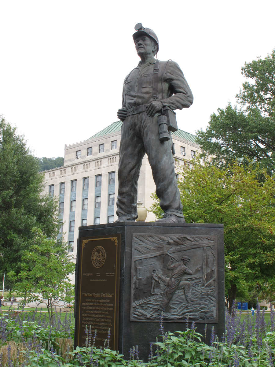 Charleston, WV, "The West Virginia Coal Miner"