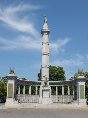 Jefferson Davis Monument, Richmond, 2010 USA East