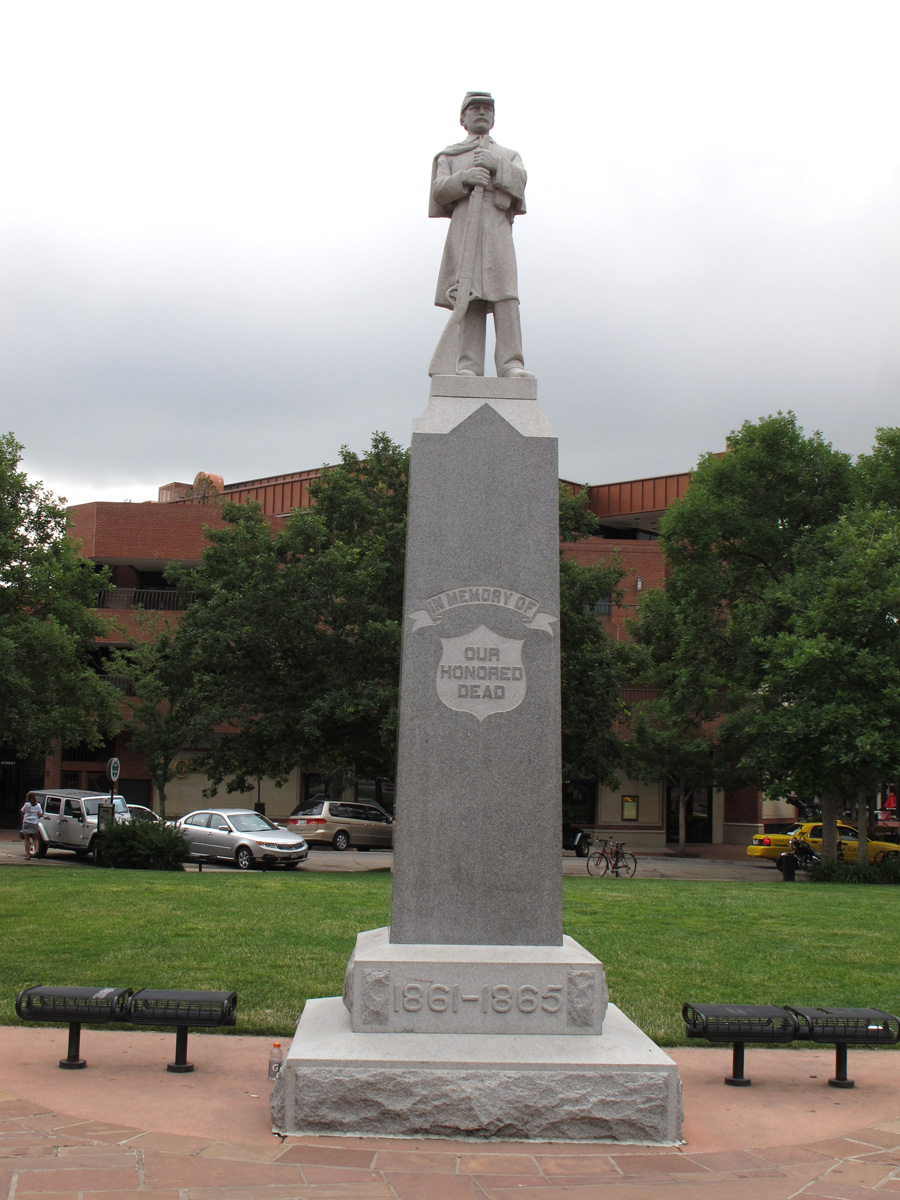 Denver, CO, Boulder: Civil War Memorial