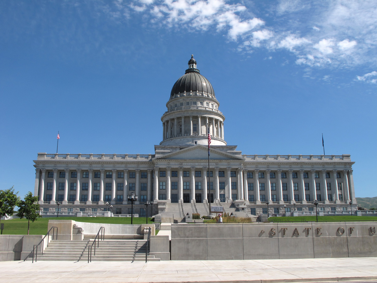 Salt Lake City, UT, Utah State Capitol