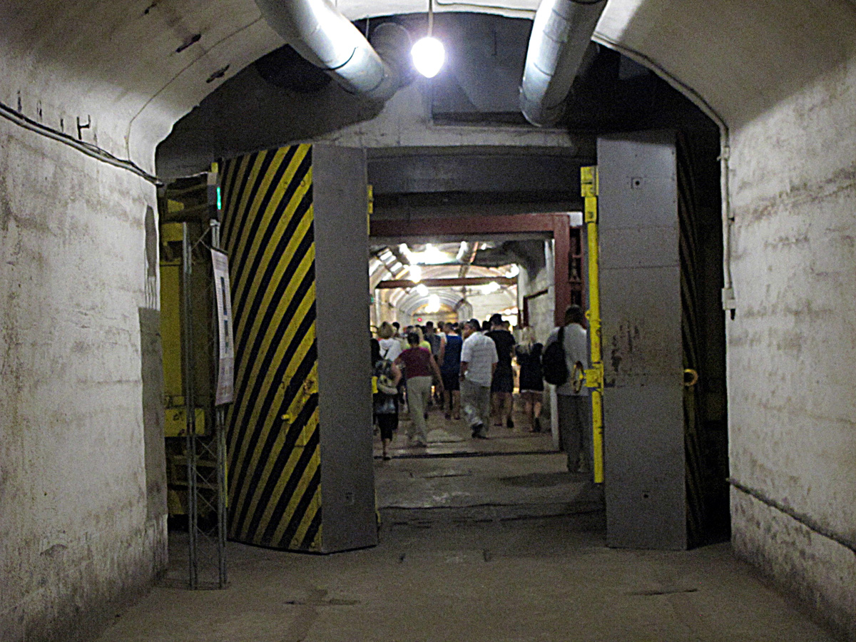 Balaklava, Blast doors And many interior tunnels for maintenance teams.