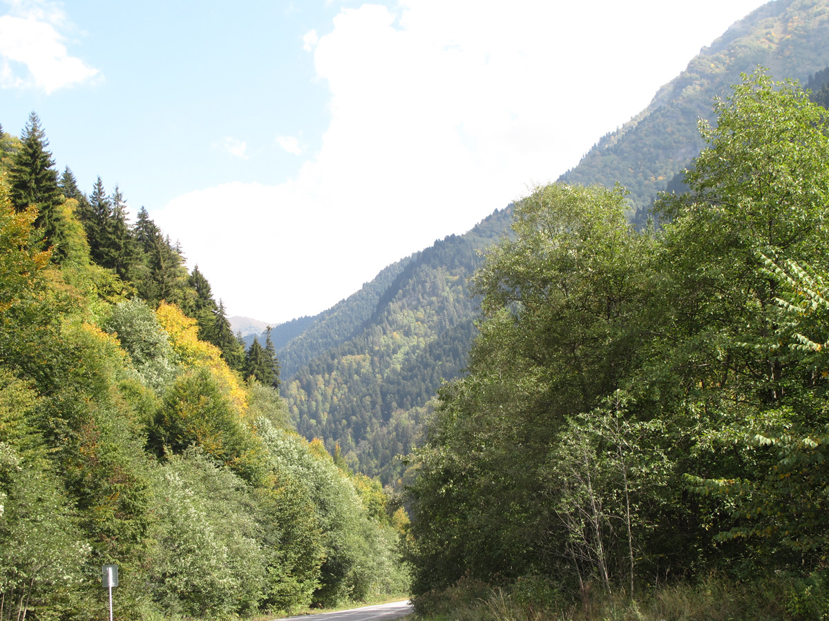 Tskhinvali, 13 miles South of Roki Tunnel