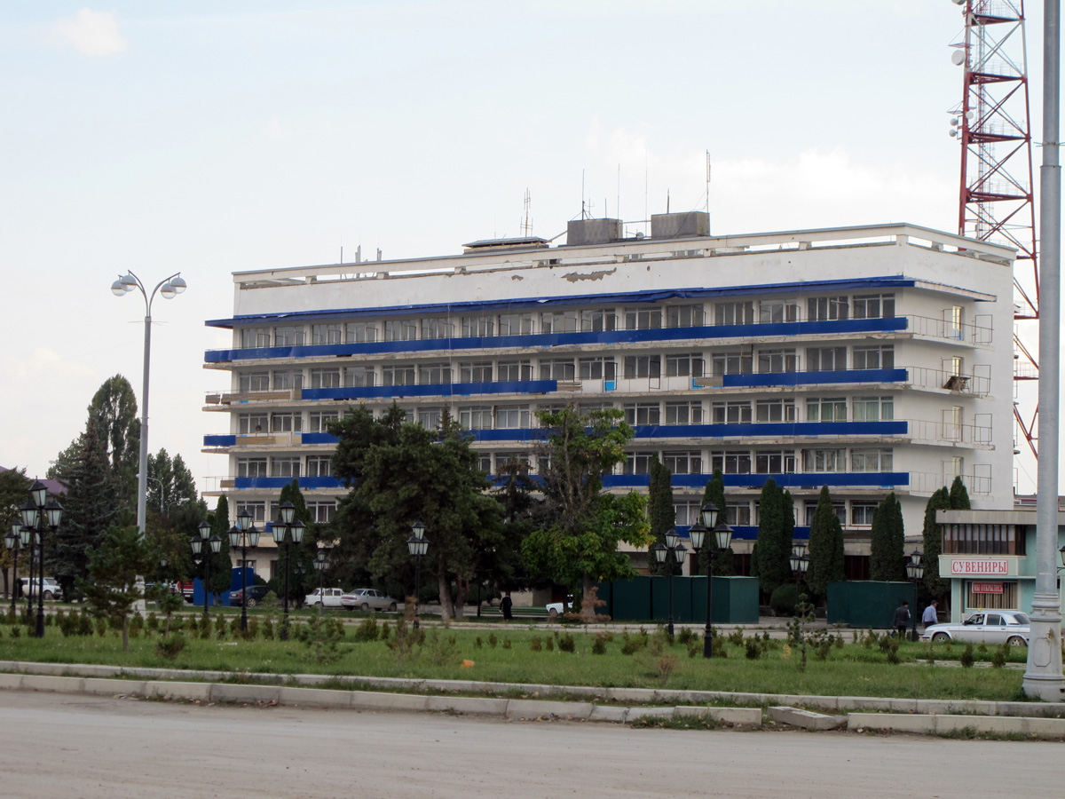 Tskhinvali, Rather dilapidated Hotel Alan