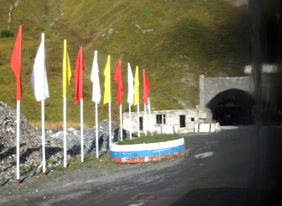 Into the Roki Tunnel, Tskhinvali, South Ossetia, Oct 2011