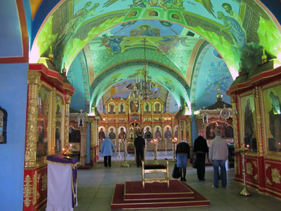 Assumption Cathedral interior, Astrakhan, Russia, Oct 2011